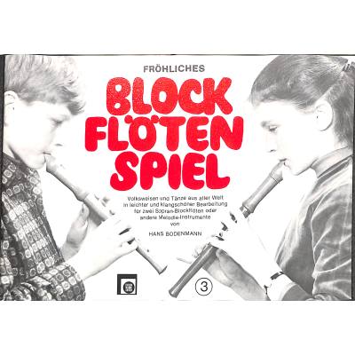 9783309005372 - Fröhliches Blockflötenspiel 3