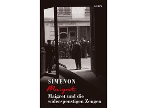 9783311130536 - Maigret und die widerspenstigen Zeugen   Kommissar Maigret Bd53 - Georges Simenon Gebunden