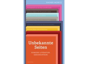 9783311300243 - Unbekannte Seiten - Rainer Moritz Gebunden