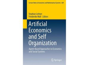 9783319009117 - Artificial Economics and Self Organization Kartoniert (TB)