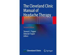 9783319040714 - The Cleveland Clinic Manual of Headache Therapy Kartoniert (TB)