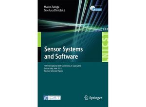 9783319041650 - Sensor Systems and Software Kartoniert (TB)