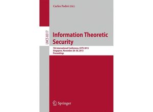 9783319042671 - Information Theoretic Security Kartoniert (TB)