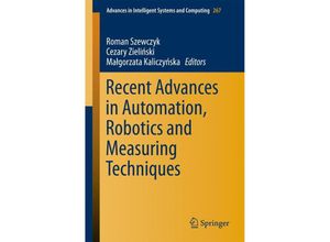 9783319053523 - Recent Advances in Automation Robotics and Measuring Techniques Kartoniert (TB)