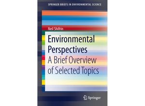 9783319062778 - SpringerBriefs in Environmental Science   Environmental Perspectives - Neil Shifrin Kartoniert (TB)