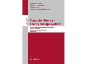 9783319066851 - Computer Science - Theory and Applications Kartoniert (TB)