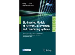 9783319069432 - Bio-Inspired Models of Network Information and Computing Systems Kartoniert (TB)