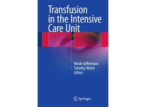 9783319087344 - Transfusion in the Intensive Care Unit Kartoniert (TB)