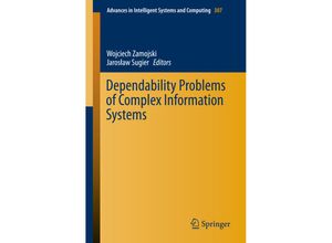 9783319089638 - Dependability Problems of Complex Information Systems Kartoniert (TB)