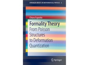 9783319092898 - Formality Theory - Chiara Esposito Kartoniert (TB)