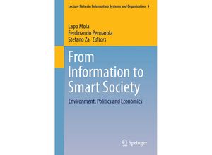 9783319094496 - From Information to Smart Society Kartoniert (TB)