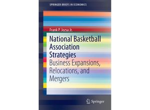 9783319100579 - National Basketball Association Strategies - Frank P Jozsa Kartoniert (TB)