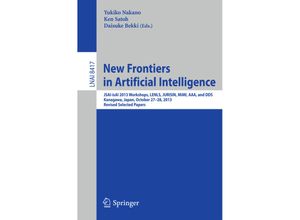 9783319100609 - New Frontiers in Artificial Intelligence Kartoniert (TB)