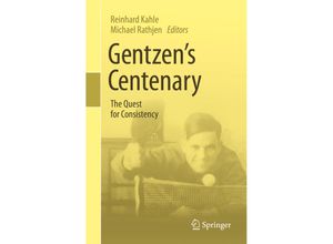 9783319101026 - Gentzens Centenary Kartoniert (TB)