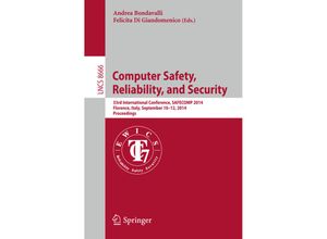 9783319105055 - Computer Safety Reliability and Security Kartoniert (TB)