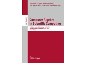 9783319105147 - Computer Algebra in Scientific Computing Kartoniert (TB)