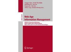 9783319115375 - Web-Age Information Management Kartoniert (TB)