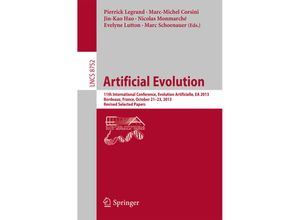 9783319116822 - Artificial Evolution Kartoniert (TB)