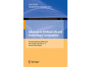 9783319127446 - Advances in Artificial Life and Evolutionary Computation Kartoniert (TB)