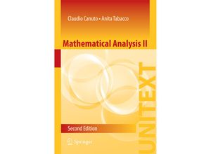 9783319127569 - Mathematical Analysis II - Claudio Canuto Anita Tabacco Kartoniert (TB)