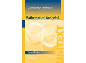 9783319127712 - Mathematical Analysis I - Claudio Canuto Anita Tabacco Kartoniert (TB)