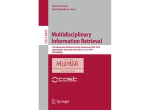 9783319129785 - Multidisciplinary Information Retrieval Kartoniert (TB)