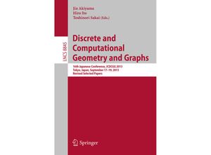 9783319132860 - Discrete and Computational Geometry and Graphs Kartoniert (TB)