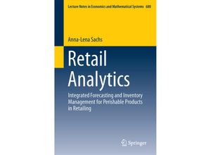 9783319133041 - Retail Analytics - Anna-Lena Sachs Kartoniert (TB)