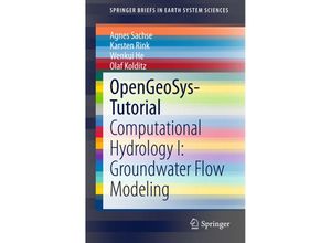 9783319133348 - SpringerBriefs in Earth System Sciences   OpenGeoSys-Tutorial - Agnes Sachse Karsten Rink Wenkui He Olaf Kolditz Kartoniert (TB)