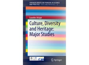 9783319138107 - Culture Diversity and Heritage Major Studies - Lourdes Arizpe Kartoniert (TB)