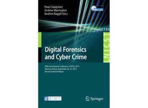 9783319142883 - Digital Forensics and Cyber Crime Kartoniert (TB)