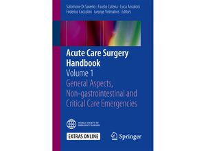 9783319153407 - Acute Care Surgery Handbook Kartoniert (TB)