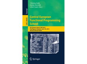 9783319159393 - Central European Functional Programming School Kartoniert (TB)