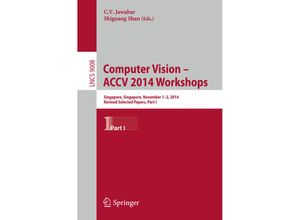 9783319166278 - Computer Vision - ACCV 2014 WorkshopsPt1 Kartoniert (TB)