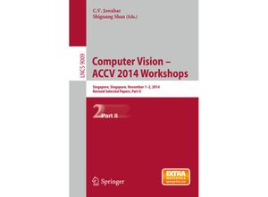 9783319166308 - Computer Vision - ACCV 2014 WorkshopsPt2 Kartoniert (TB)