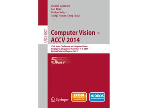 9783319168135 - Computer Vision -- ACCV 2014 Kartoniert (TB)