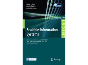 9783319168678 - Scalable Information Systems Kartoniert (TB)