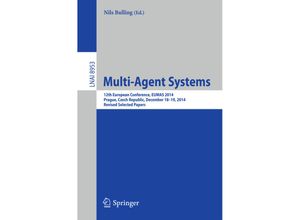 9783319171296 - Multi-Agent Systems Kartoniert (TB)