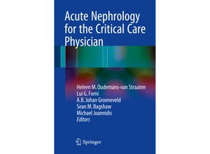 9783319173887 - Acute Nephrology for the Critical Care Physician Kartoniert (TB)