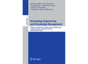 9783319179650 - Knowledge Engineering and Knowledge Management Kartoniert (TB)