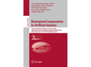 9783319188324 - Bioinspired Computation in Artificial Systems Kartoniert (TB)