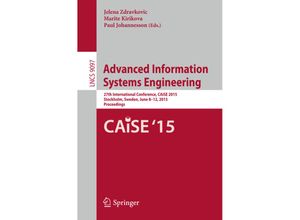 9783319190686 - Advanced Information Systems Engineering Kartoniert (TB)