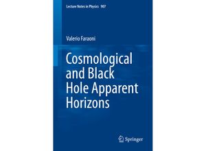 9783319192390 - Cosmological and Black Hole Apparent Horizons - Valerio Faraoni Kartoniert (TB)