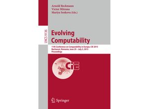 9783319200279 - Evolving Computability Kartoniert (TB)