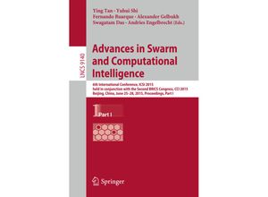 9783319204659 - Advances in Swarm and Computational Intelligence Kartoniert (TB)