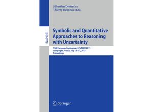 9783319208060 - Symbolic and Quantitative Approaches to Reasoning with Uncertainty Kartoniert (TB)