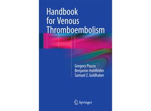 9783319208428 - Handbook for Venous Thromboembolism Kartoniert (TB)