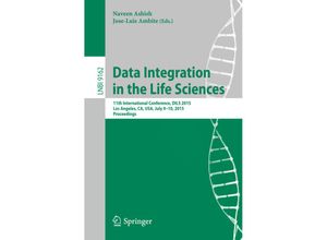 9783319218427 - Data Integration in the Life Sciences Kartoniert (TB)