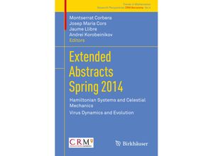 9783319221281 - Extended Abstracts Spring 2014 Kartoniert (TB)