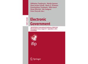 9783319224787 - Electronic Government Kartoniert (TB)